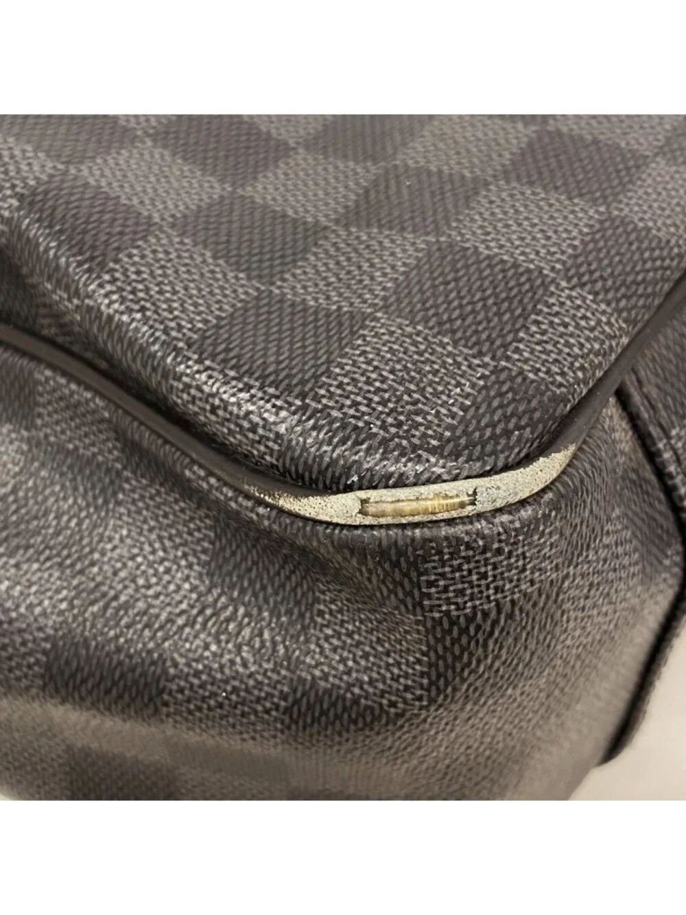 Louis Vuitton Business Bag Damier Graphite Tadao Black 2-Way